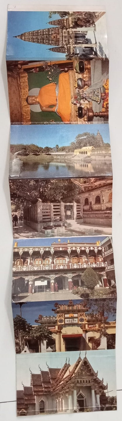AOP India BODHGAYA Thailand, China & Tibet Temples vintage postcards (7)