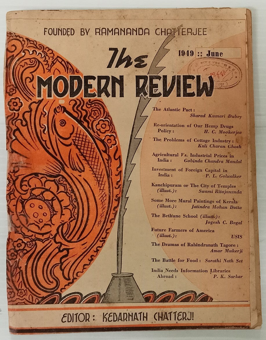 AOP India MODERN REVIEW 1949 June Agricultural Vs. Industrial Prices in India 
