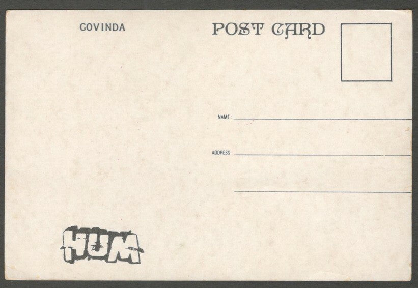 AOP India Bollywood GOVINDA vintage postcard 