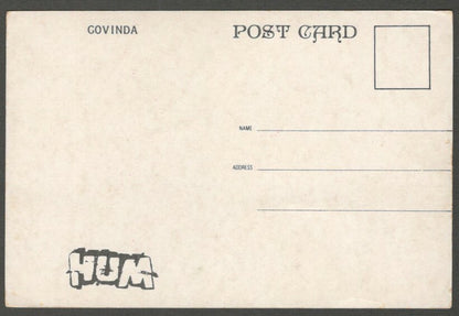 AOP India Bollywood GOVINDA vintage postcard 