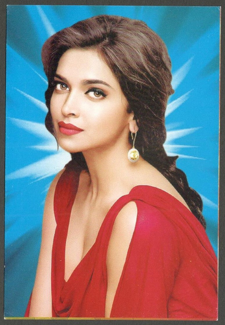AOP India Bollywood DEEPIKA PADUKONE vintage postcard 