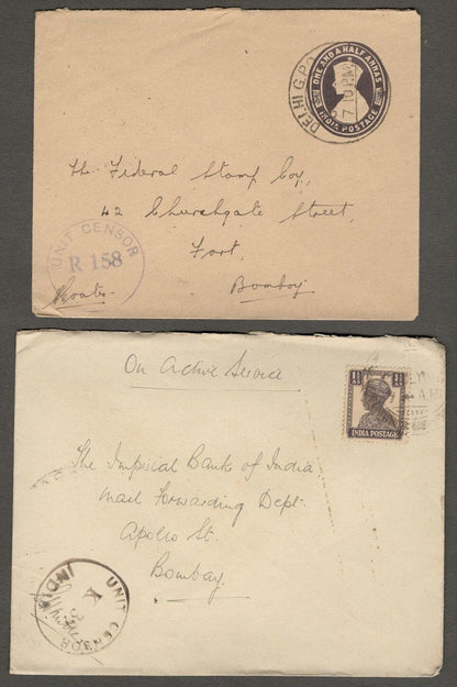 India WW2 military covers (54)