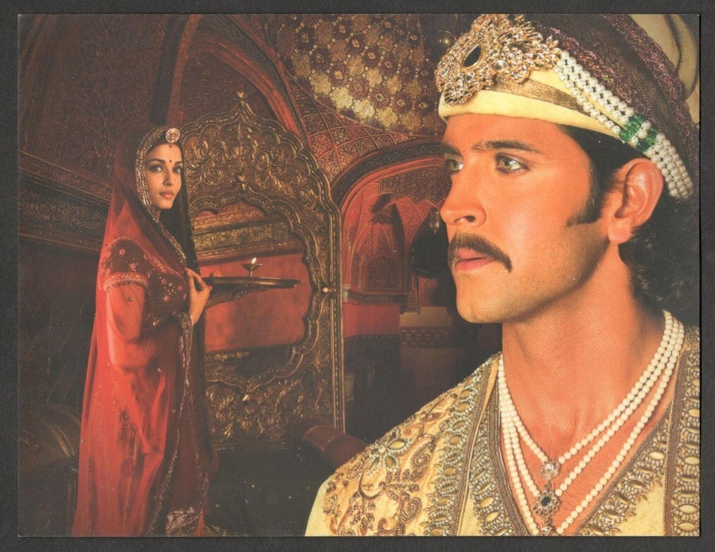 (AOP) India Bollywood JODHAA AKBAR large promotional postcards (10)