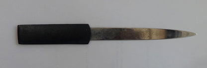 India 9” paper cutter with leather handle & sheath