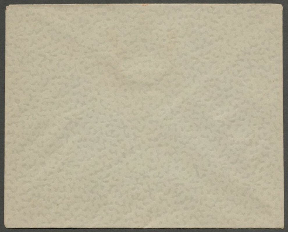 AOP India Khajurahra State crested envelope unused	