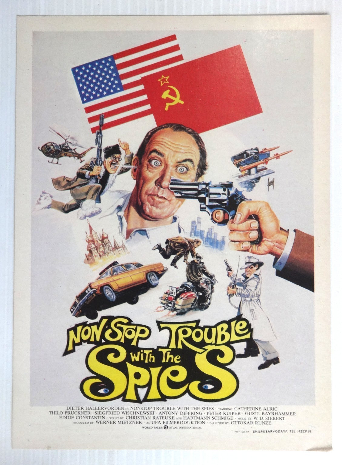 Hollywood Publicity cards for India – Comedy movies