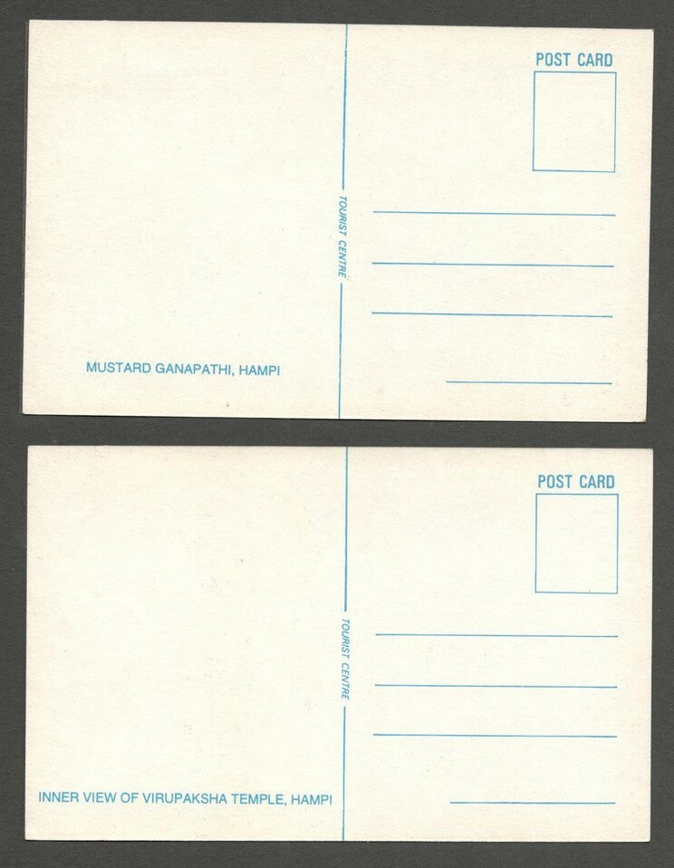 AOP India vintage postcards Hampi (10)