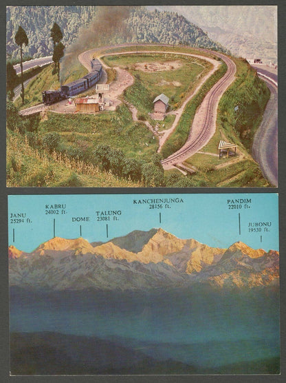 AOP India Darjeeling vintage ELAR colour postcards (9)
