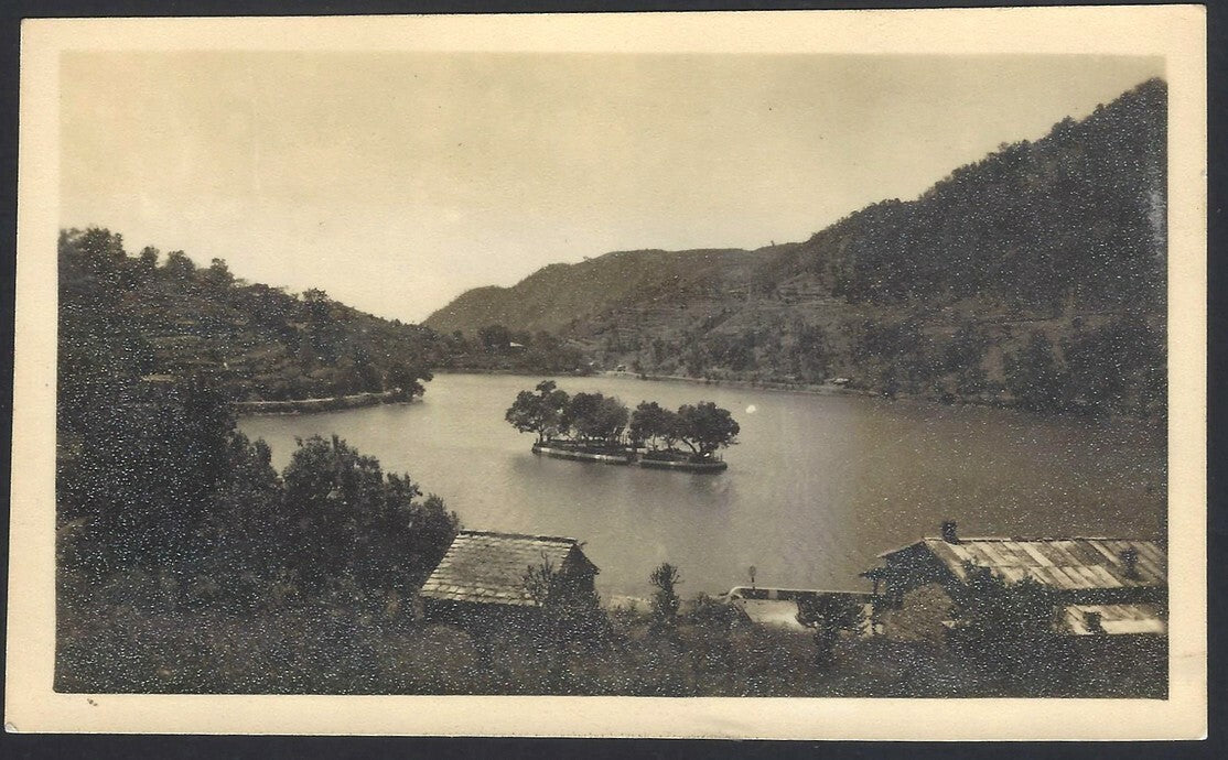 AOP India Mahableshwar VENNA LAKE vintage photo