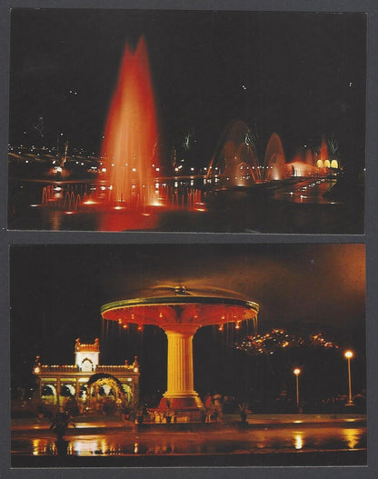 AOP India MYSORE packet of 10 vintage postcards BRINDAVAN