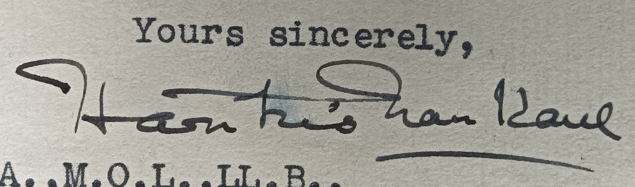 India 1940 crested letter REVENUE DEPARMENT PATIALA