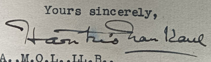 India 1940 crested letter REVENUE DEPARMENT PATIALA