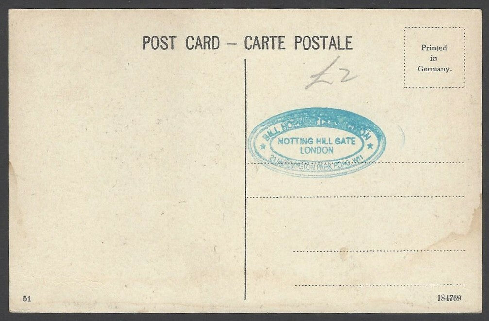 India BOMBAY vintage tinted postcard The Apollo Bunder