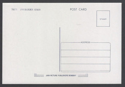 AOP India Bollywood vintage postcard SHAH RUKH KHAN