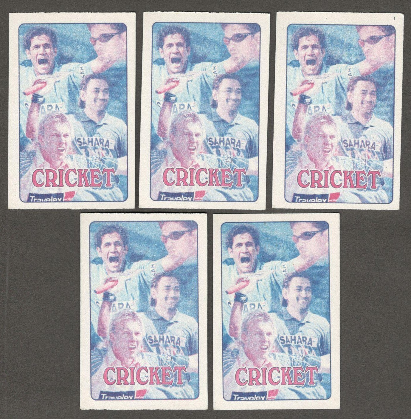 (AOP) India CRICKET England players trading cards with player statistics (5)