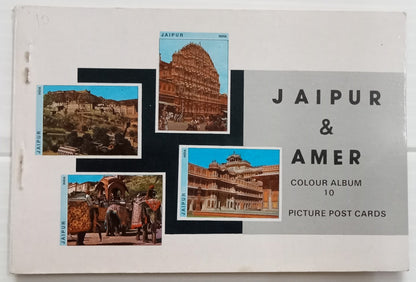 AOP India booklet of 10 postcards JAIPUR & AMER