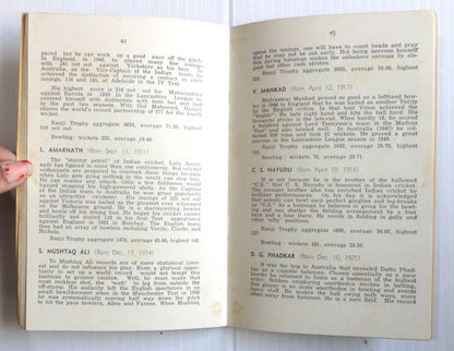 Commonwealth Cricket Tour of India souvenir / programme 1950-1