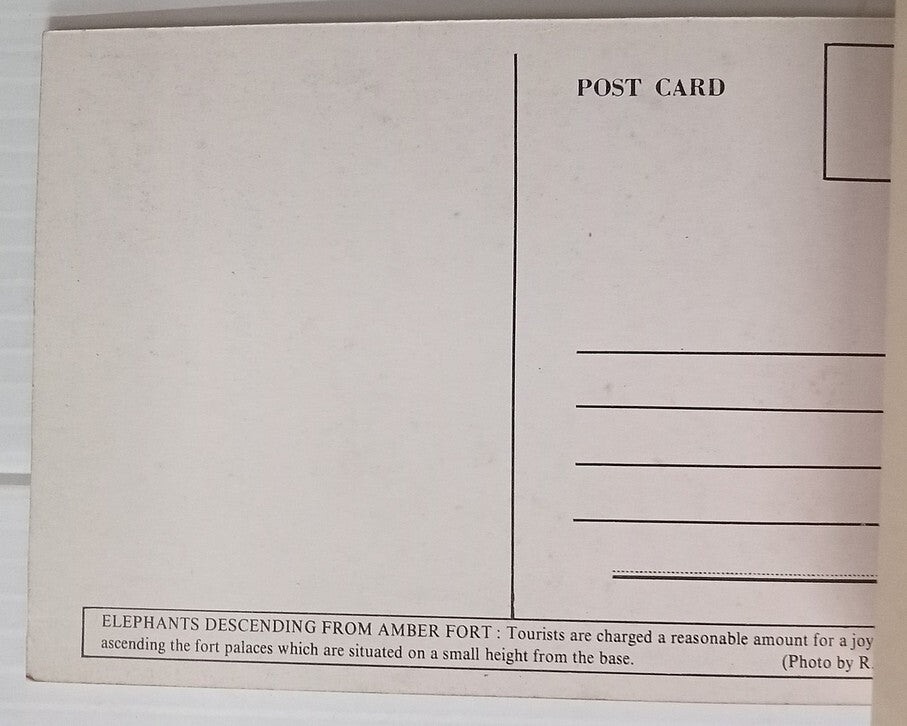 AOP India booklet of 10 postcards JAIPUR & AMER