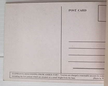 AOP India booklet of 10 postcards JAIPUR & AMER