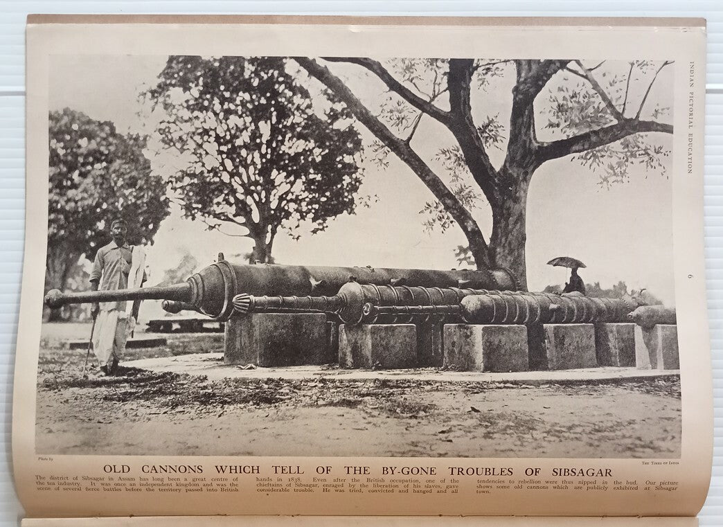 INDIAN PICTORAL EDUCATION 1929.30 Voll.1 No.4 Burma Shan, Rivers