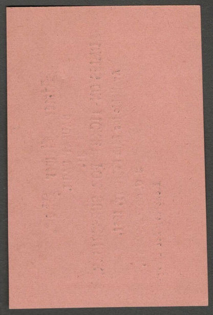 AOPIMT India 1931 AJMER FLOWER SHOW Admission ticket