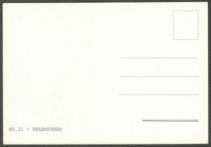 AOP India Bollywood vintage postcard DHARMENDRA DEOL