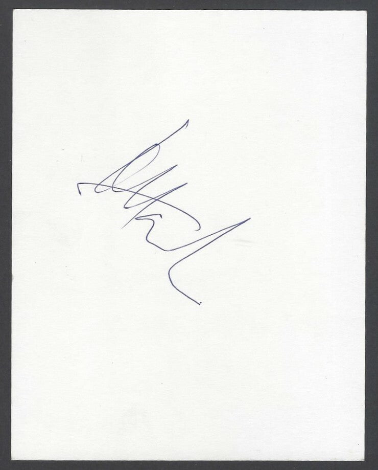 AOP India CRICKET Hariharan Test Cricket Umpire signed autograph card
