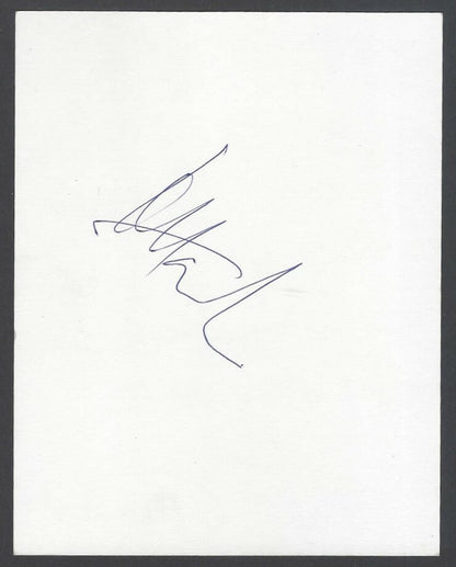AOP India CRICKET Hariharan Test Cricket Umpire signed autograph card