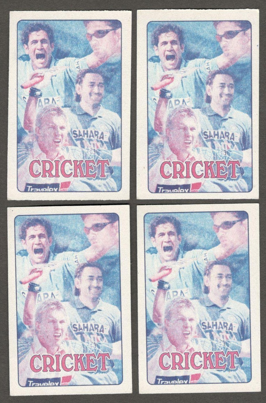 (AOP) India CRICKET Sri Lanka players trading cards with player statistics (4)