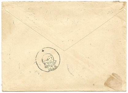Germany 1959 registered cover Fulda to India with better stamps