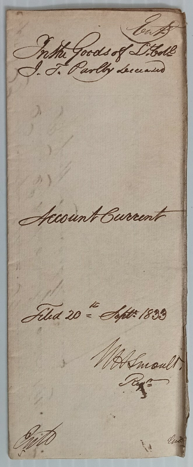 AOP India 1833 Supreme Court, Fort Williams, Calcutta document