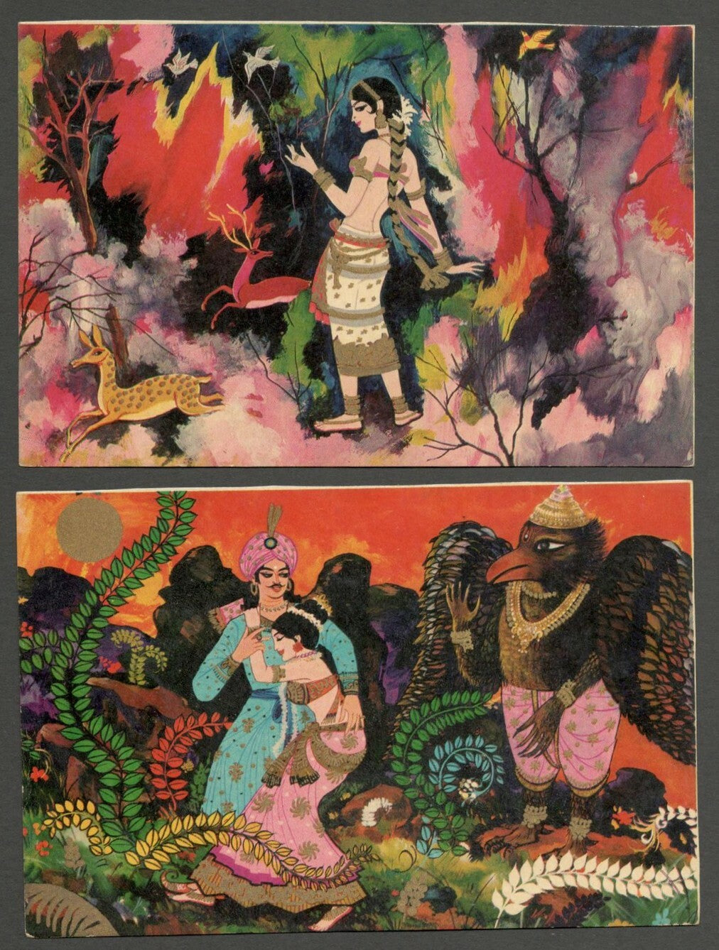 AOP India folk art postcards (7)