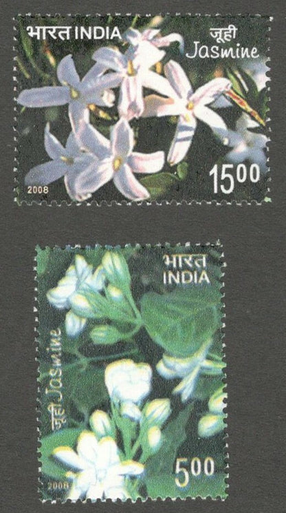 AOP India 2008 Jasmine set of 2 MNH