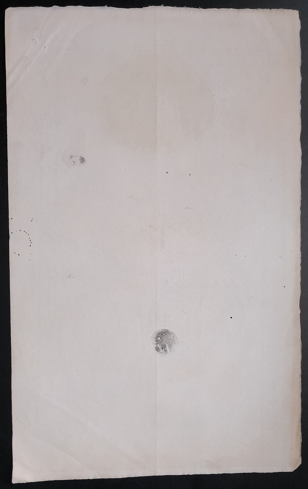 India JIND State 6R blue stamp paper