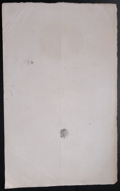 India JIND State 6R blue stamp paper