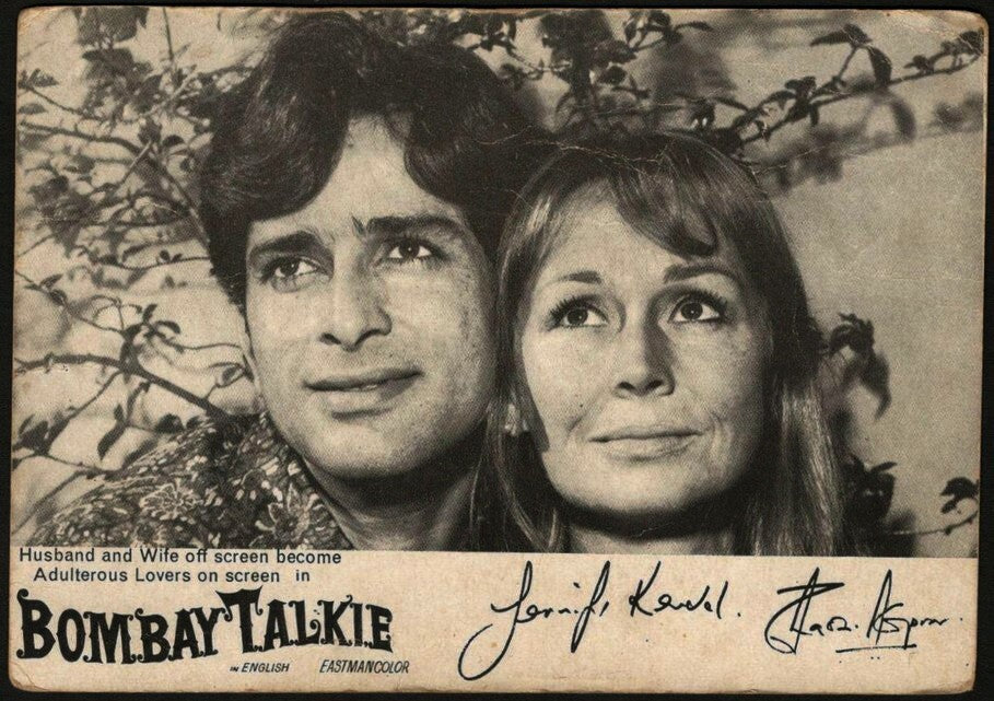 AOP India Bollywood BOMBAY TALKIES Shashi & Jennifer Kendal promotion card