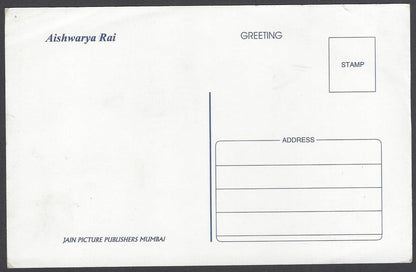 AOP India vintage Bollywood postcard AISHWARYA RAI