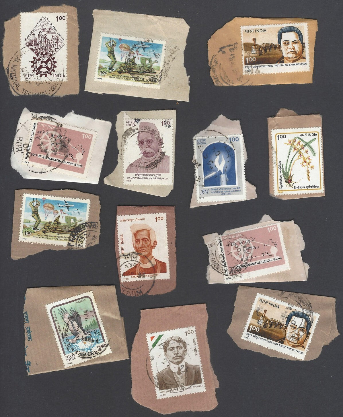 AOP India 1990s commemoratives on paper 250++