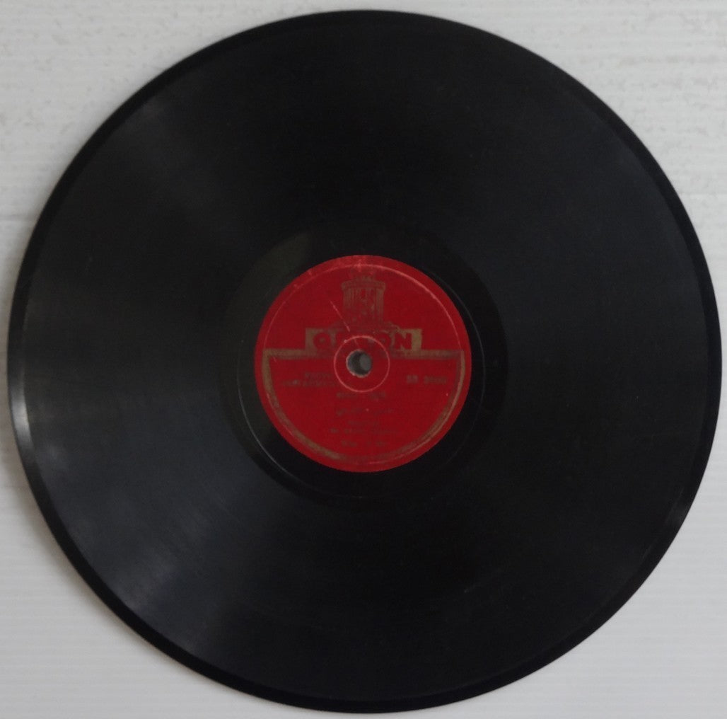 India Odeon 78rpm record Flute Instrumental by Badri Prasad