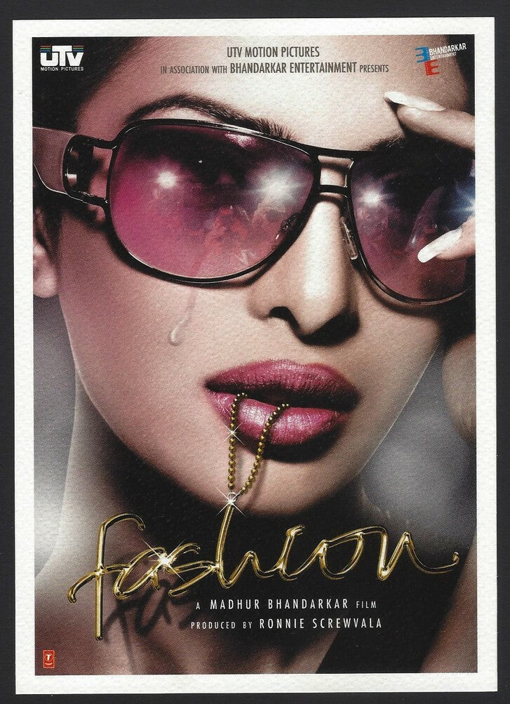 AOP India Bollywood publicity card FASHION Priyanka Chopra