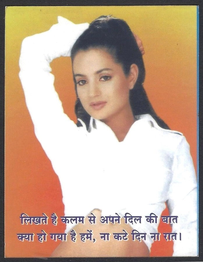 AOP2 India Bollywood 2005 Pocket Calendar AMISHA PATEL