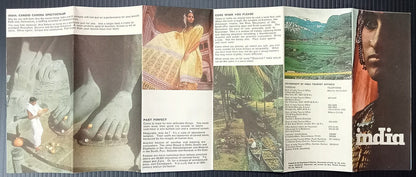 AOP India vintage tourist brochure INDIA