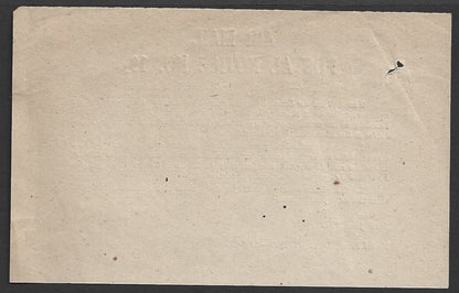India POSTAL NOTICE No. 19 23rd June 1947 Bombay-Rajkot-Morvi Air Mail Service