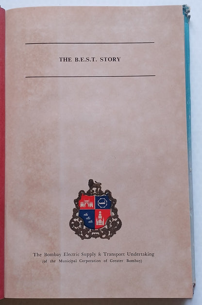 THE B.E.S.T. STORY by S.N. Pendsay Pendse HC 229pgs - Bombay, India