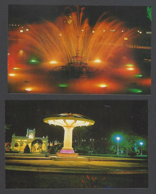 AOP India ENCHANTING VIEWS OF BRINDAVAN packet of 10 picture postcards