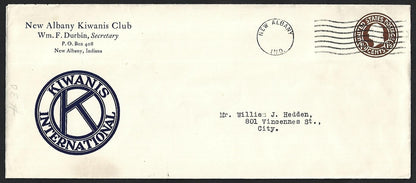 US advertisement cover KIWANIS INTERNATIONAL, New Albany, Indiana