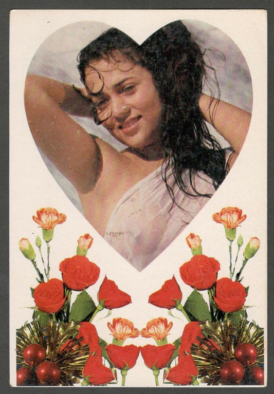 AOP India Bollywood postcard MANDAKINI