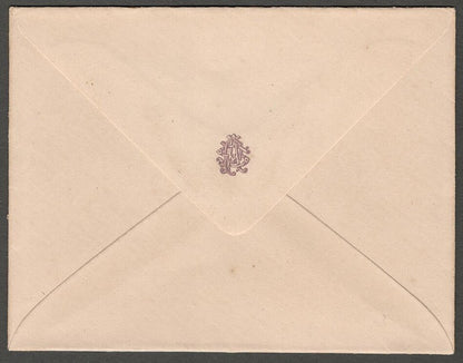 AOP India MALERKOTLA State herald crested envelope
