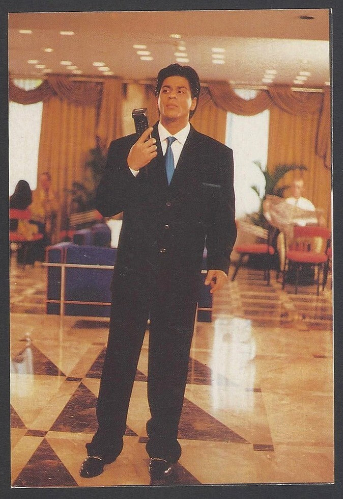 AOP India Bollywood vintage postcard SHAH RUKH KHAN