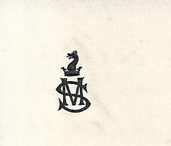AOP India 1887 crested letter